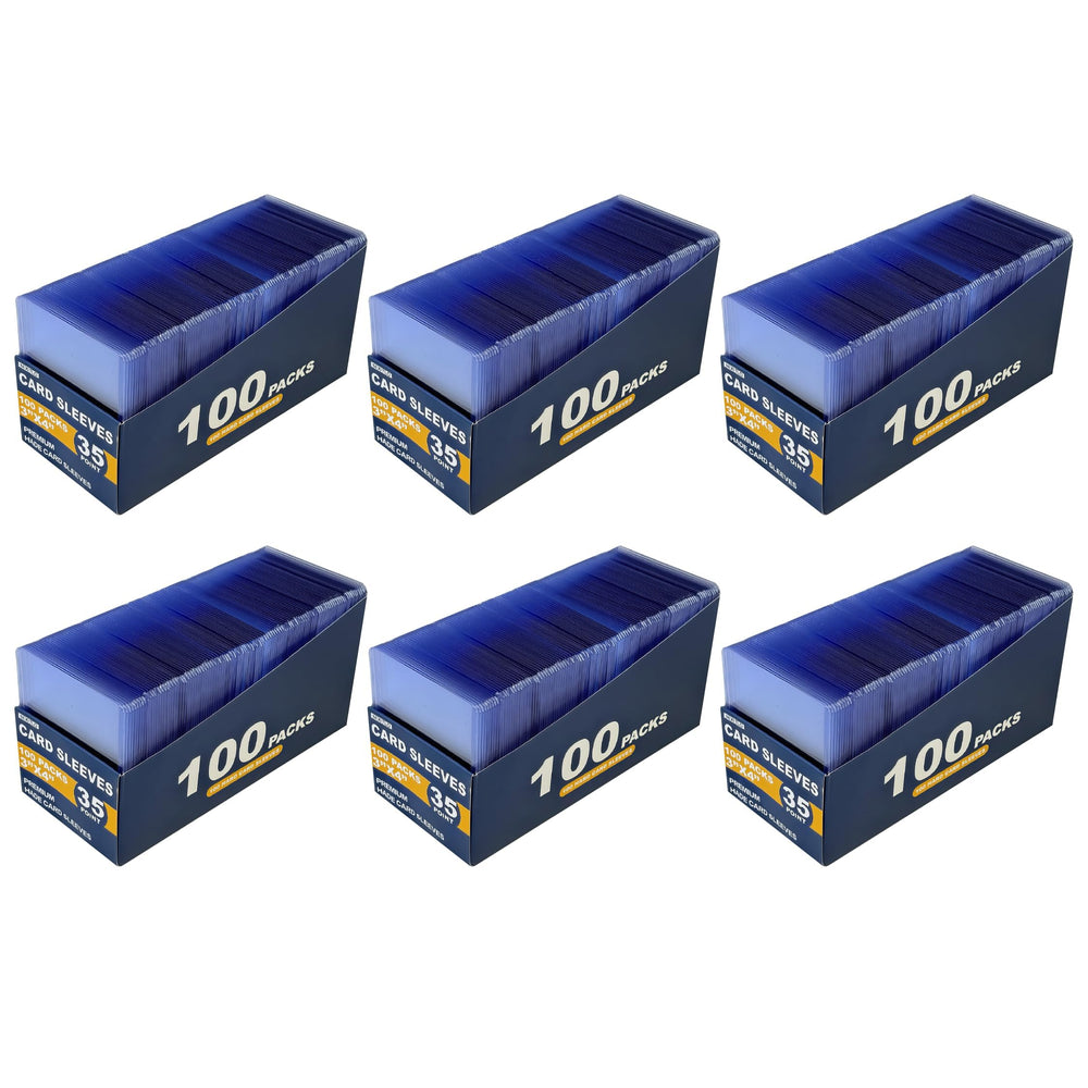 NIXITLO 600 hard card sleeves in packaging provide premium protection.