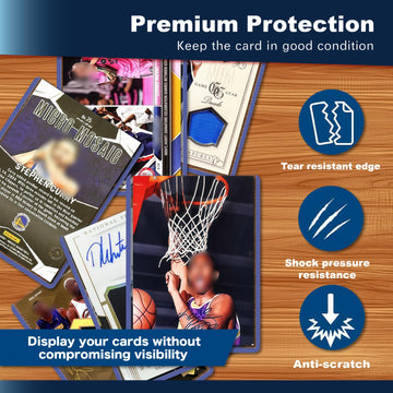 NIXITLO 600 top loaders demonstrate perfect 3x4 card fit for standard cards.