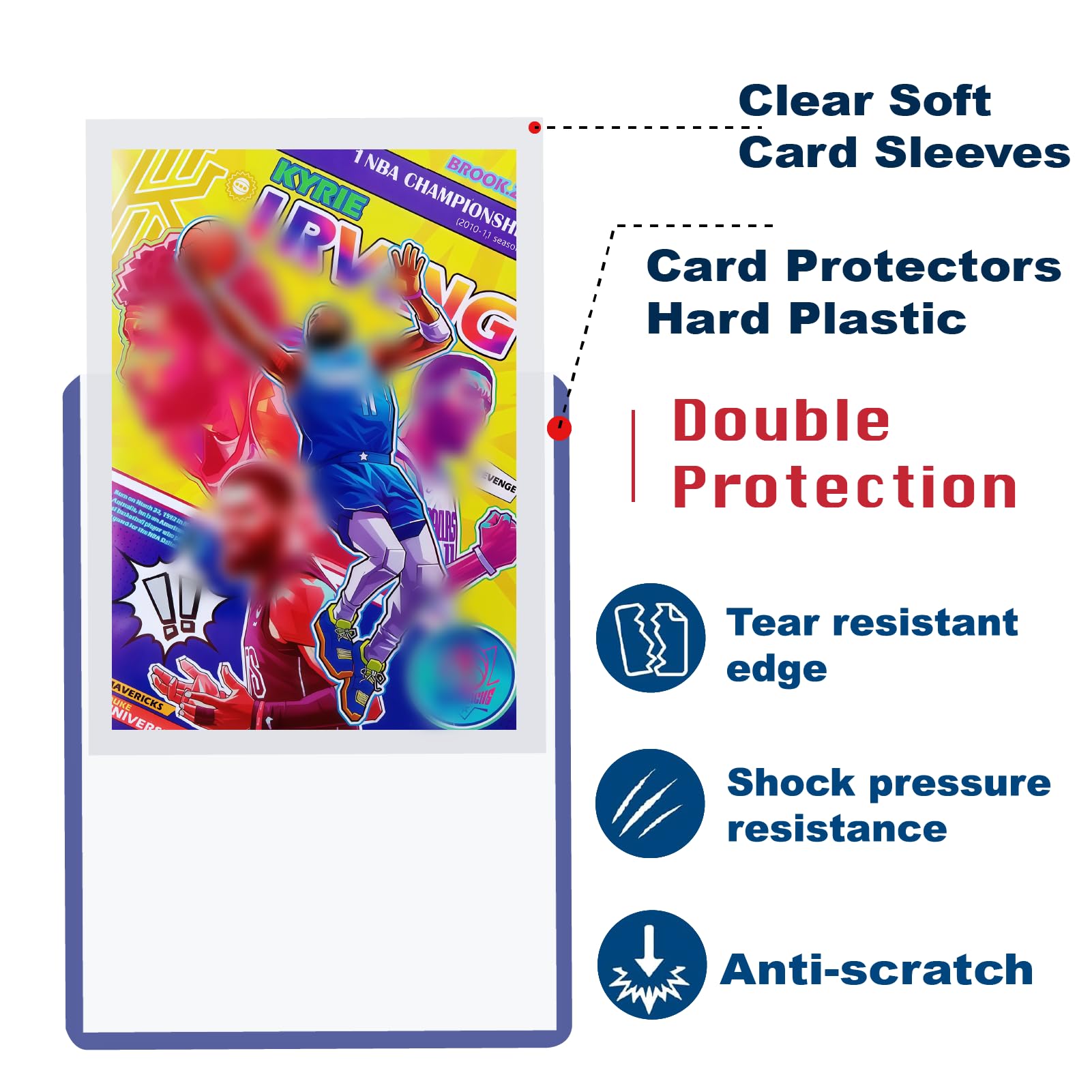 NIXITLO acid-free PET material helps prevent yellowing over time.