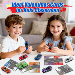 NizyDue racing cars with durable metal cases for long-lasting play.