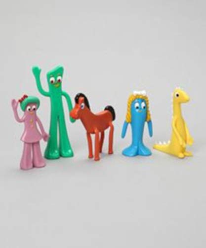NJ Croce Goo, Minga, and Prickle figures add retro color.