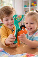 NJ Croce Gumby and Pokey articulated pose for creative dioramas