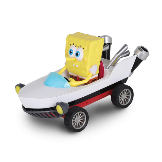 NKOK Nick Kart Racers SpongeBob Boatmobile pullback action for instant racing fun