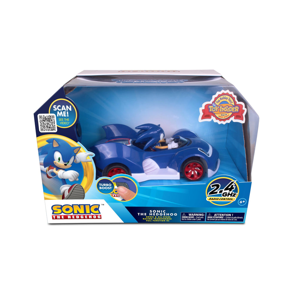 NKOK RC Sonic SSAS R2 blue design highlights Sonic branding.