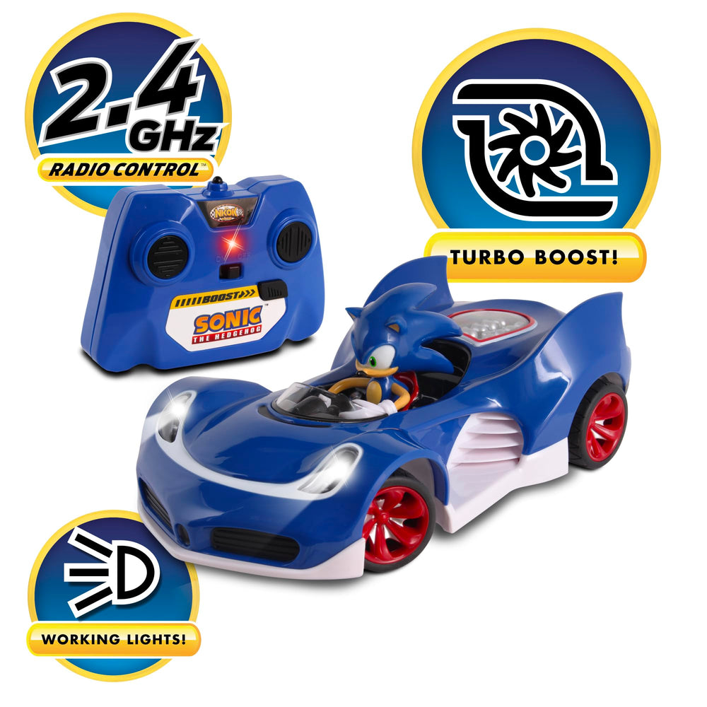 NKOK RC Sonic SSAS R2 side view shows sleek profile.