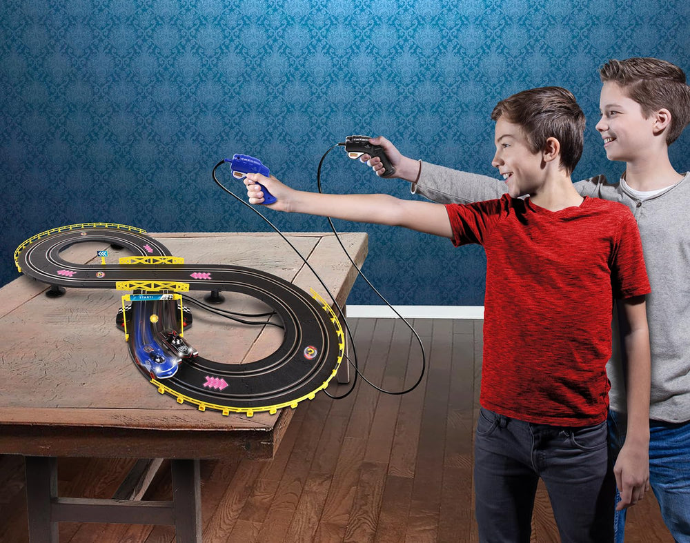 NKOK slot car remote controls enable precise, easy driving.