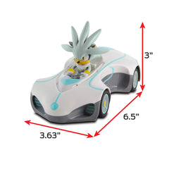 NKOK Team Sonic pullback racer; officially licensed, ideal for Sonic fans and collectors.