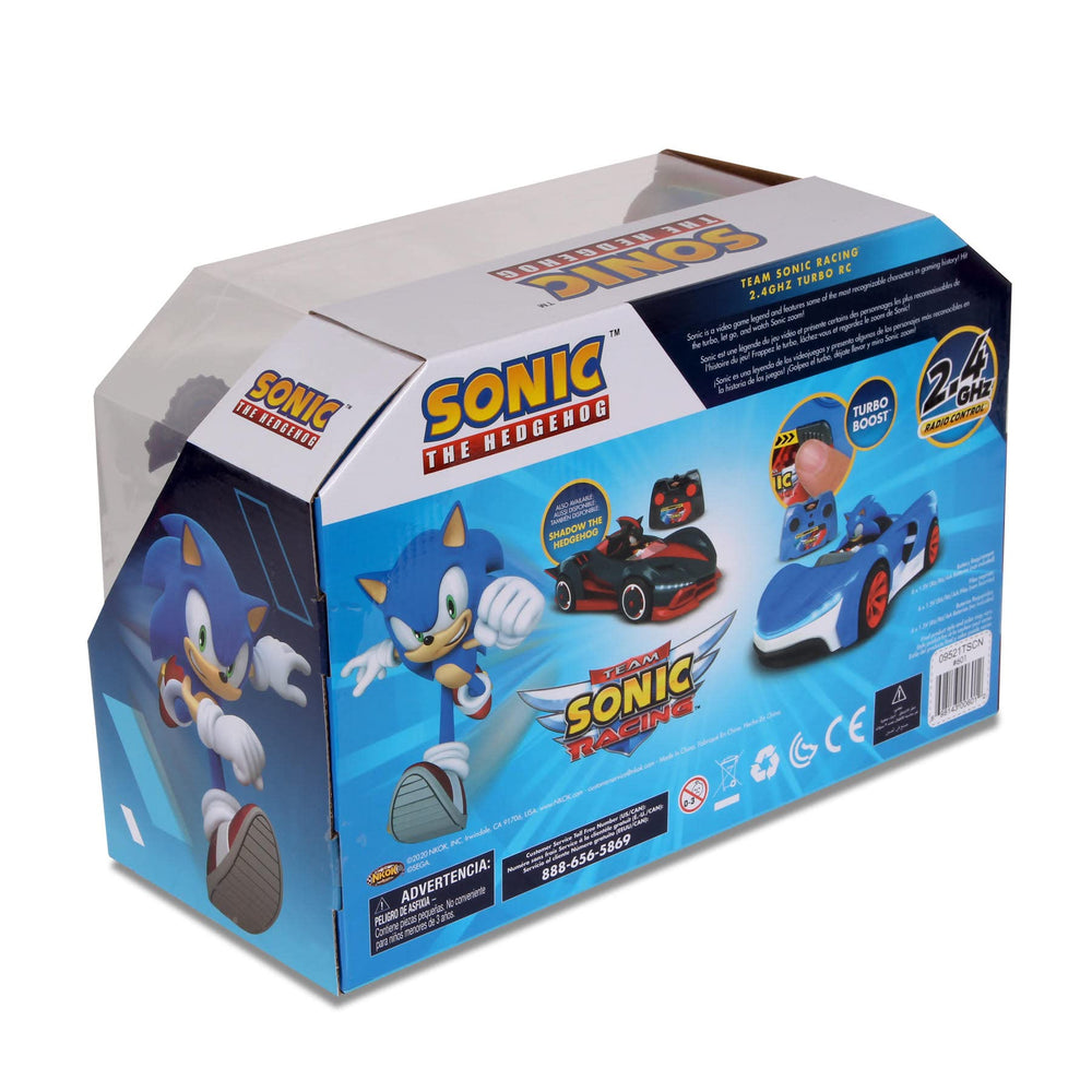 NKOK Team Sonic Racing car suitable for ages six and up