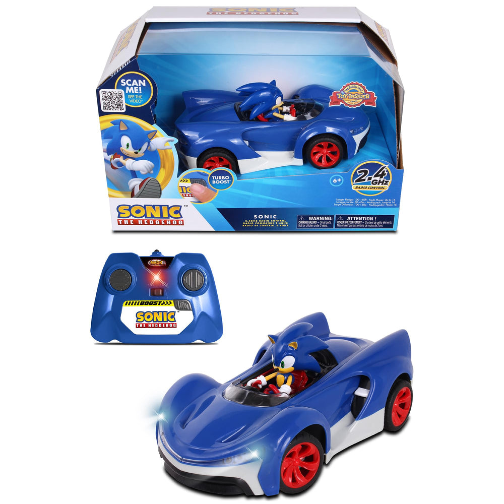 NKOK Team Sonic Racing car officially licensed for authentic detail