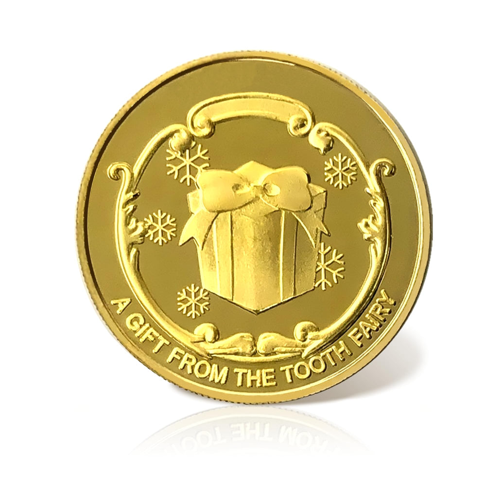 NLR FUN Tooth Fairy Coins diameter 4 cm in display