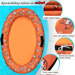 NNG inflatable dog raft supporting up to 80 lb for various breeds