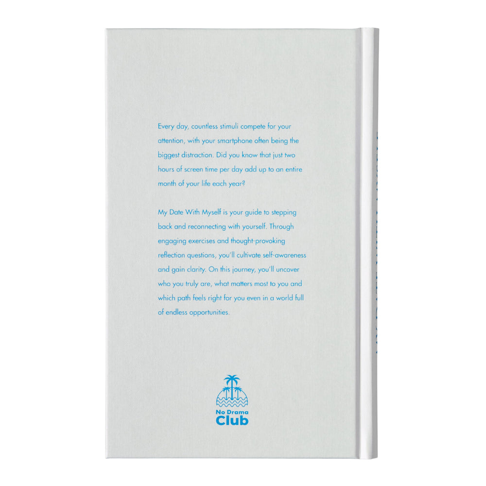 No Drama Club My Date with Myself case-friendly format fits daily routines.
