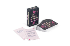 No Wrong Answers After Dark compact box ready for display