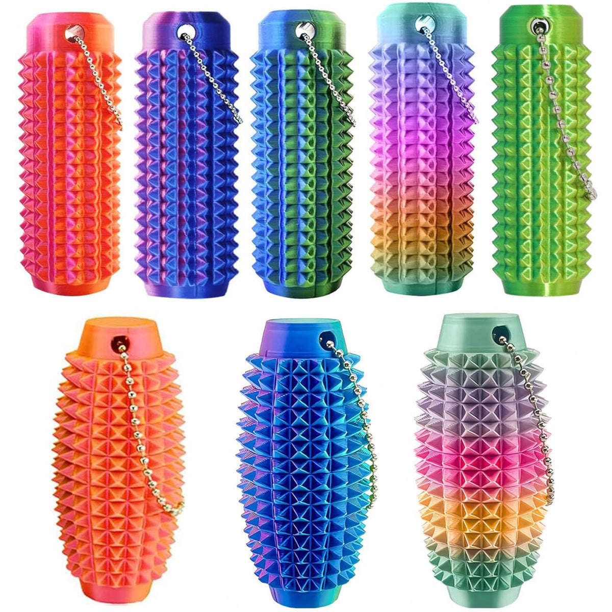 Noafuxy Little Ouchies fidget roller shape for quiet stress relief on the go.