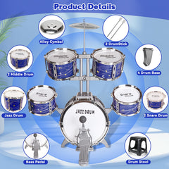 Noaideoi Kids Drum Set: starry sky design sparks imaginative rhythms