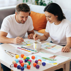 Noamus bulk 100-piece dice pack, ideal for crafts and classroom activities.
