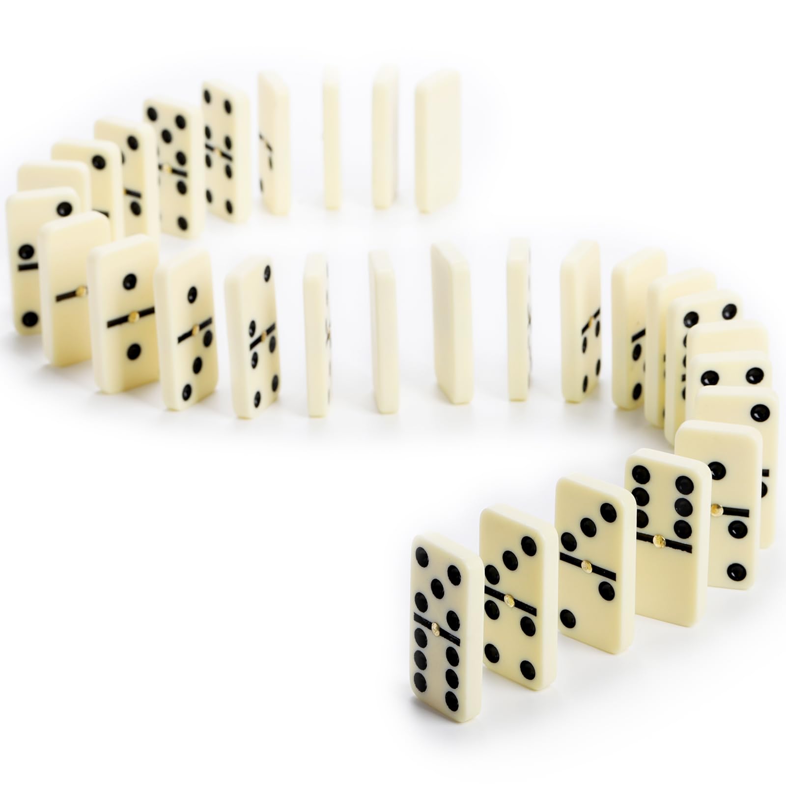 Noamus dominoes family game night scene ready for gatherings.