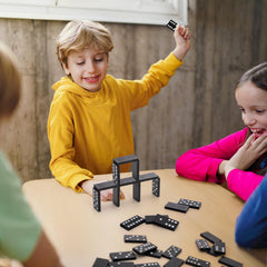 Noamus travel-friendly dominoes ideal for on-the-go play.