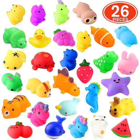 Nobasco squishies kawaii-cat image, bright cat mochi toys for stress relief and focus.