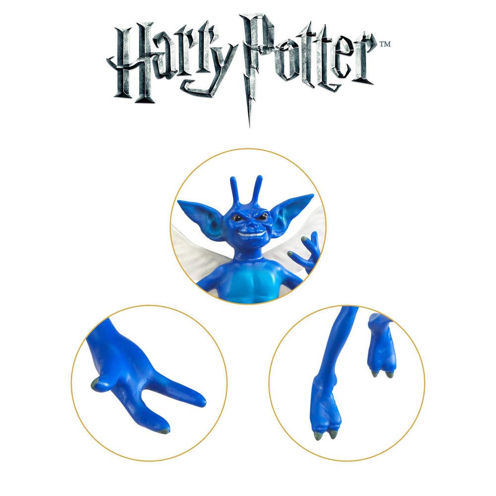 The Noble Collection seven-inch Cornish Pixie for compact display and storytelling.