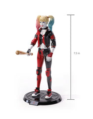 Harley Quinn close-up detail highlights costume and sculpting.
