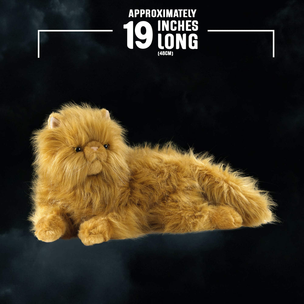 Crookshanks plush stitching closeup reveals exquisite craftsmanship and durability.