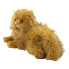 Crookshanks plush textured fur offers soft, inviting surface ideal for cuddling.