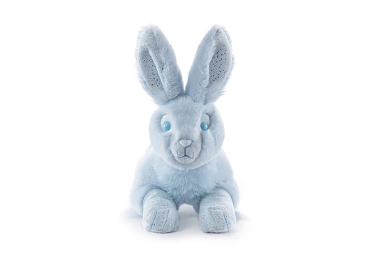 Luna Lovegood Patronus Hare plush side view highlights gentle stitching and lovable charm.