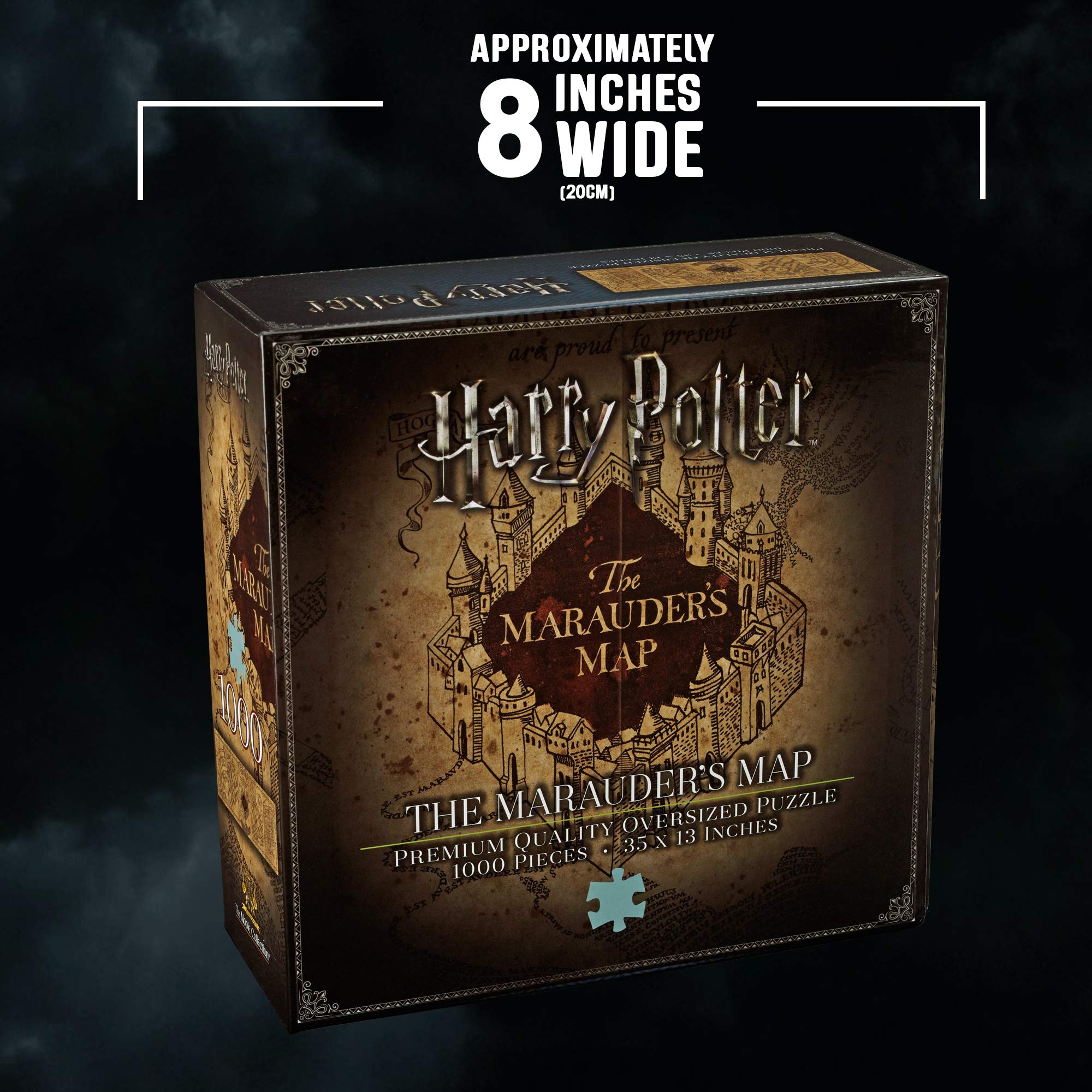 Marauders Map Puzzle pieces arranged for immersive solving sessions.