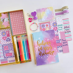 Nollh DIY Journal Kit storage box for tidy crafting supplies