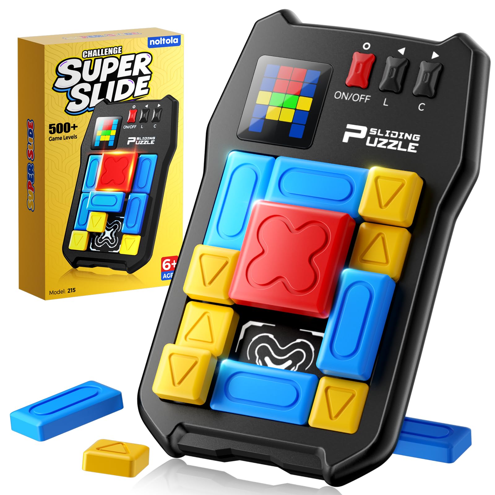 Noltola Super Slide puzzle with LED screen boosts focus during play