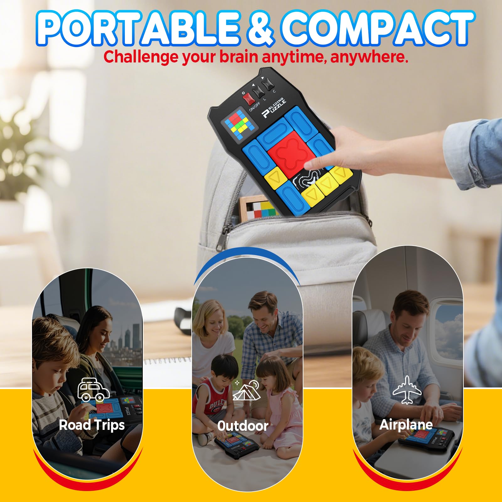 Noltola Super Slide portable design enables travel-friendly entertainment