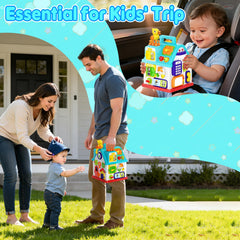 Noltola Toddler Musical Learning House—unlocking design encourages curiosity and problem solving