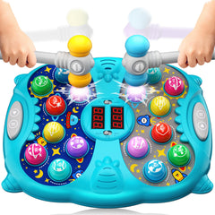Noltola Whack Mole suction cups keep play sturdy on surfaces