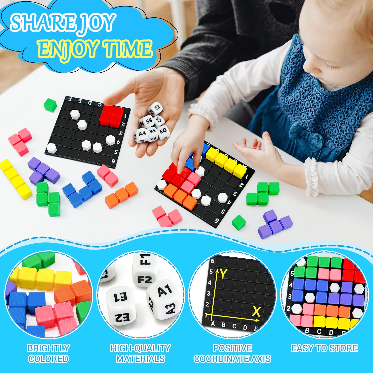 NONSOMPLE Brain Square instruction, clear guidance speeds learning for new players.