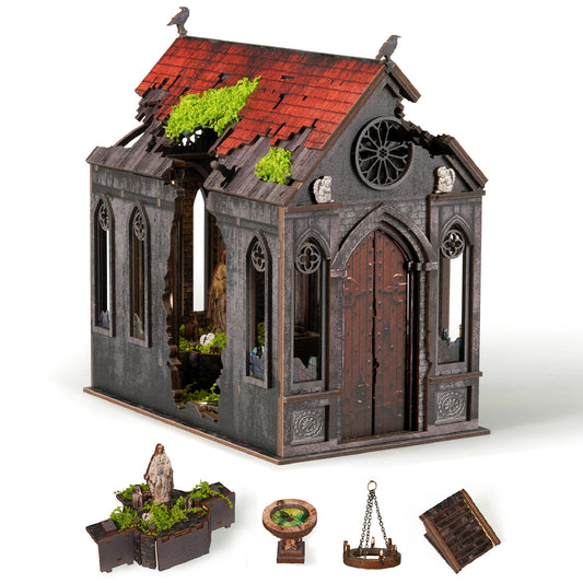 NookMaster Book Nook Kit—3D puzzle with LED—adds ambient storytelling to your shelf.