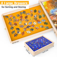 NORBASE puzzle board 360-degree wheels enable smooth rotation from any angle