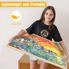 NORBASE puzzle board lightweight design makes transport easy