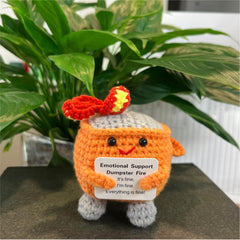 Nordkawa gift idea dumpster fire plush for quirky Christmas or birthday