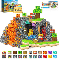 Norline gem mine adventure blocks for creative magnetic building play.