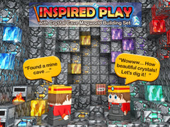 Norline lava blocks create magma-scene for imaginative STEM play.