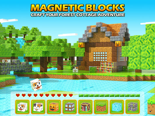 Norline Magnetic Blocks cubes closeup showing reliable magnets for stable builds