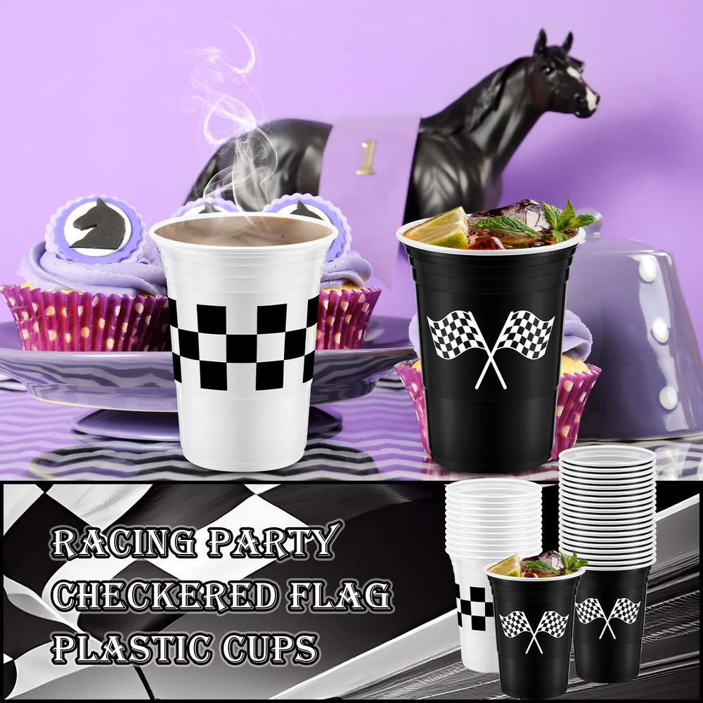 Norme photography prop cups add authentic racing vibe to events