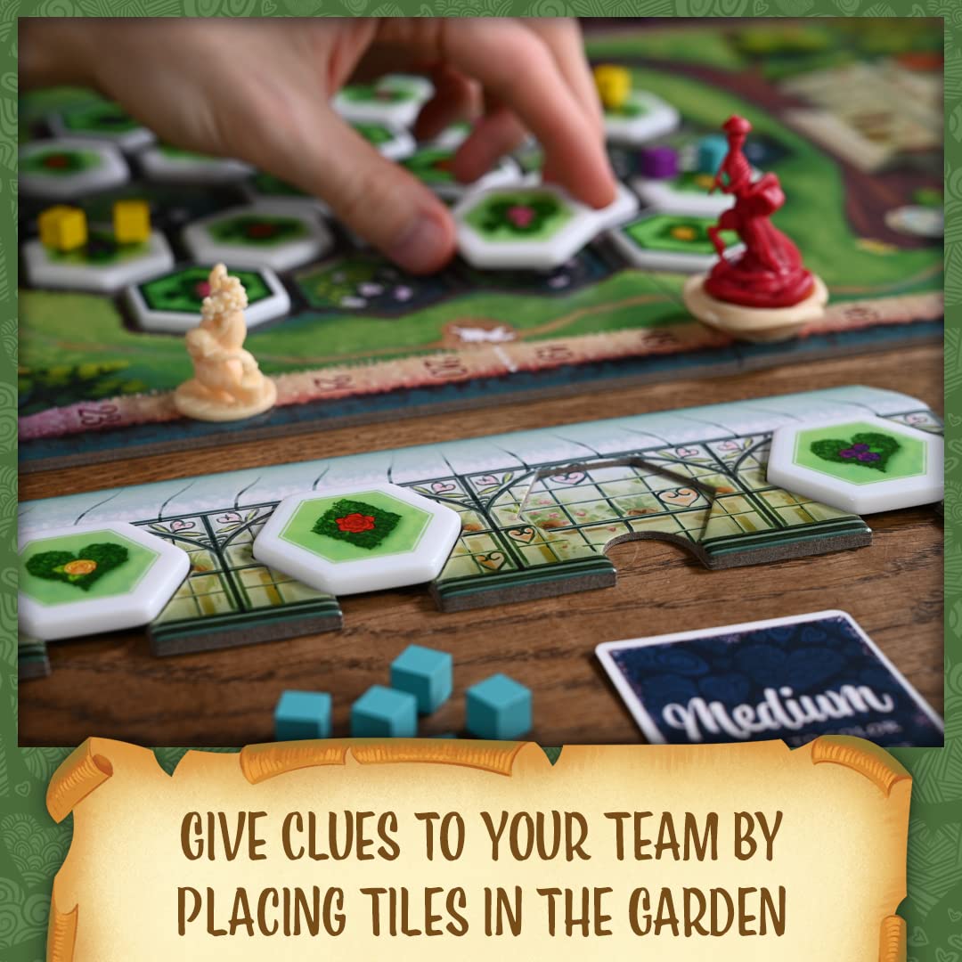 North Star Games Paint the Roses Deluxe cooperative play scene shows families and friends solving together.