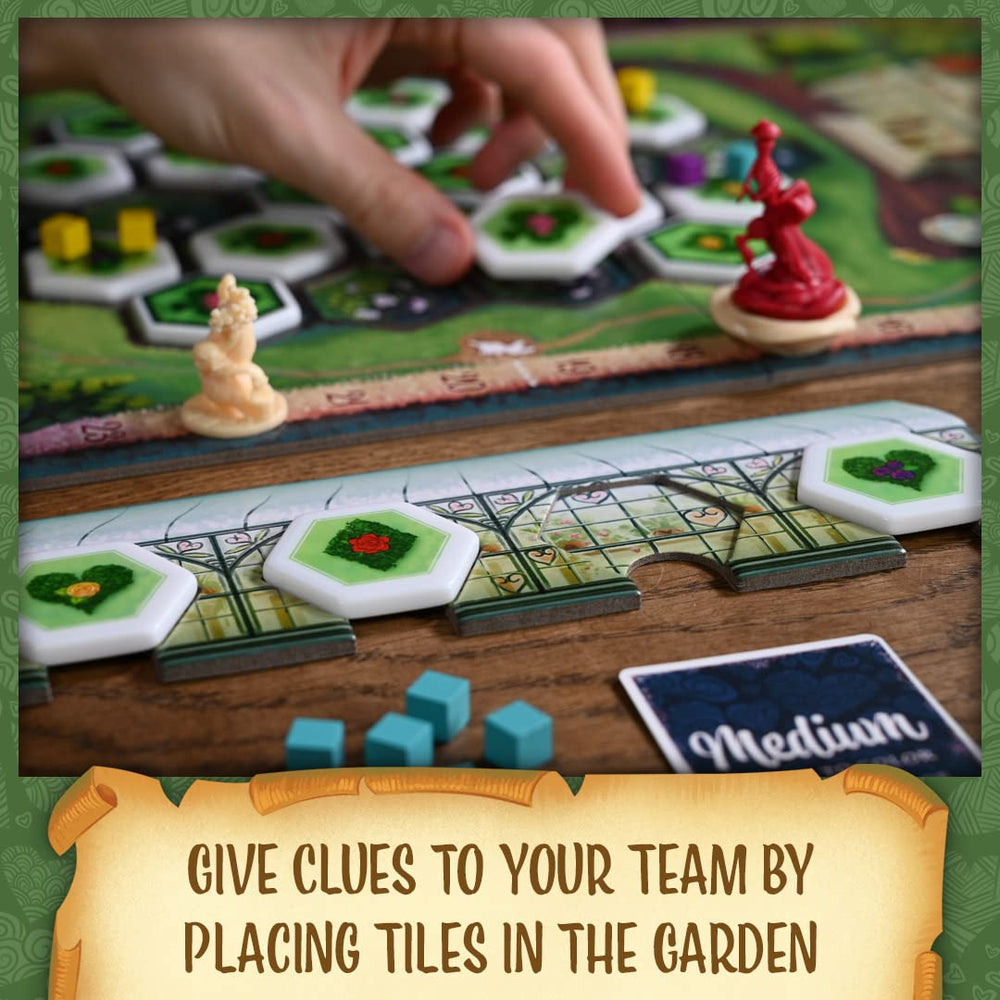 North Star Games Paint the Roses Deluxe cooperative play scene shows families and friends solving together.