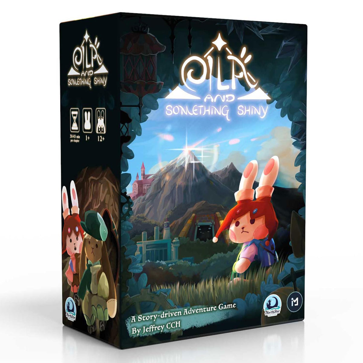 North Star Games Eila and Something Shiny cover invites cooperative play and exploration.