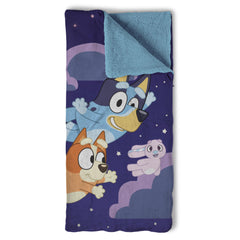 Northwest Bluey silk touch exterior for a cozy sleepover-ready surface