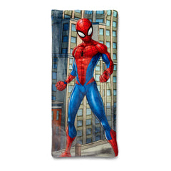 Northwest Spider-Man cloud sherpa interior detail highlights plush softness.