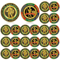 Nosiny Armor of God coins with double-face design for collectors and devotion.