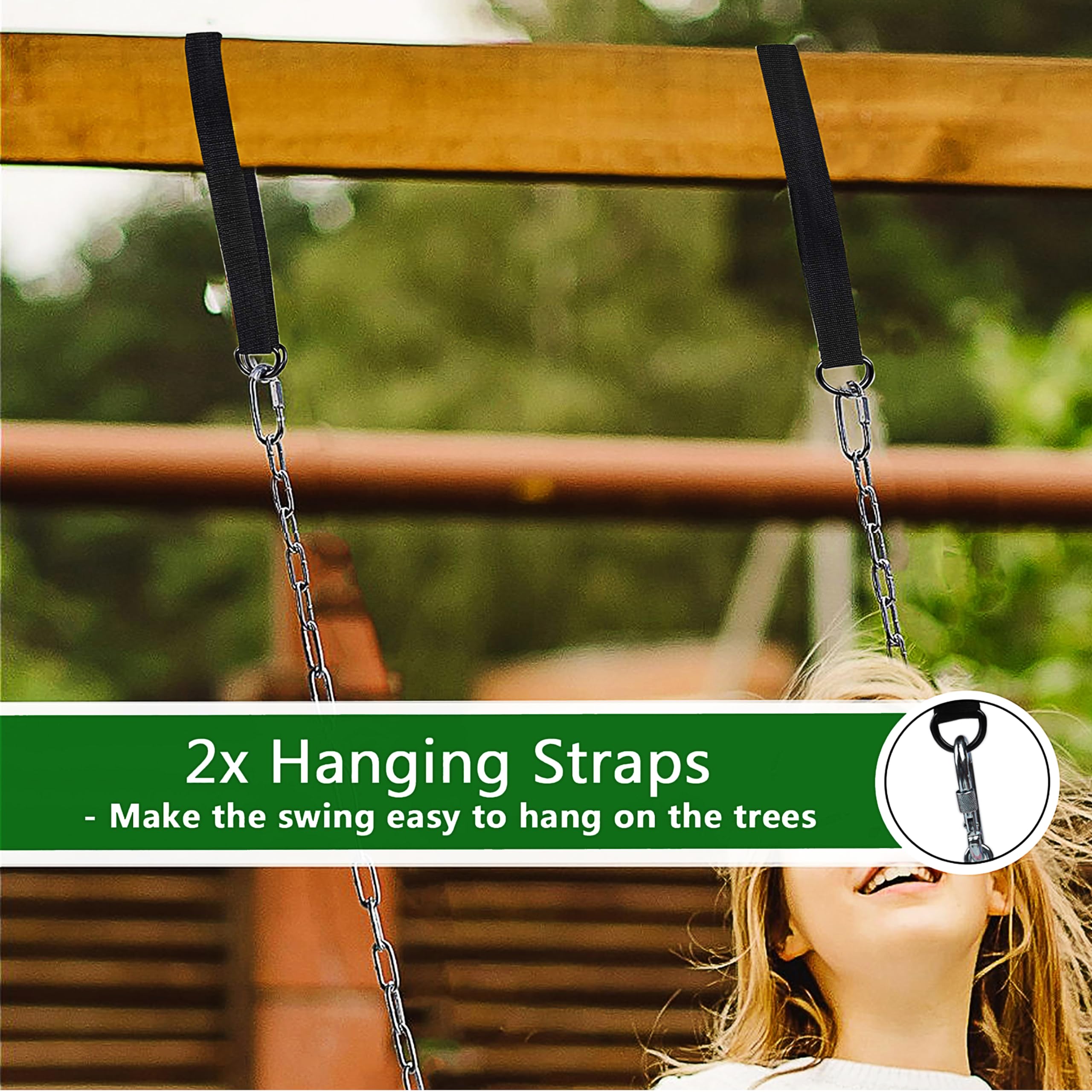NOSTIFY hanging straps provide adjustable tree-friendly mounting